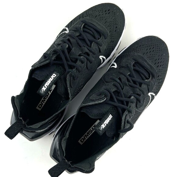 Nike React Vision D/ms/x Black & White Shoes Sneakers Mens Size 7 - Picture 7 of 11